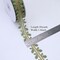 Green Leaf Ribbon 20 Yards Artificial Green Leaves Trim Rope Garland Leaf String for Gift Wrapping Party Wedding Home Decorations